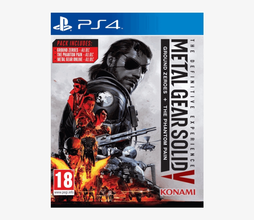 Metal Gear Solid V The Definitive Experience - Metal Gear Solid Ps4, transparent png download