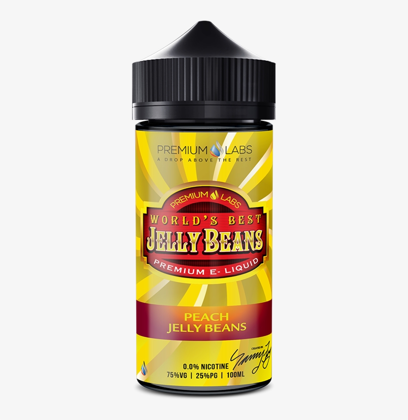 Peach Jelly Bean - Jelly Bean, transparent png download