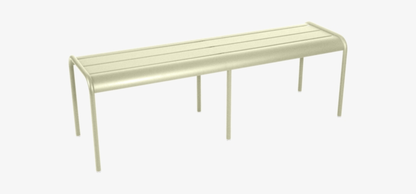 Luxembourg Bench - 3/4 Seats By Fermob Lime, transparent png download
