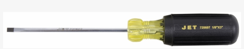 1/8" X 3" Slot Mini Cushion Grip Screwdriver - Nut Driver, transparent png download