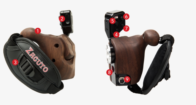 Control Grip Features - Zacuto Hand Strap, transparent png download
