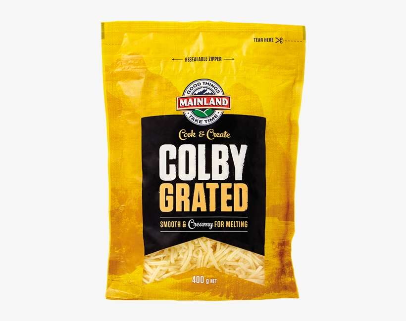 Mainland Colby Cheese Grated - Mainland, transparent png download