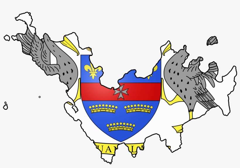 Flag Map Of Saint-barthélemy - Saint Barthelemy Flag Map, transparent png download