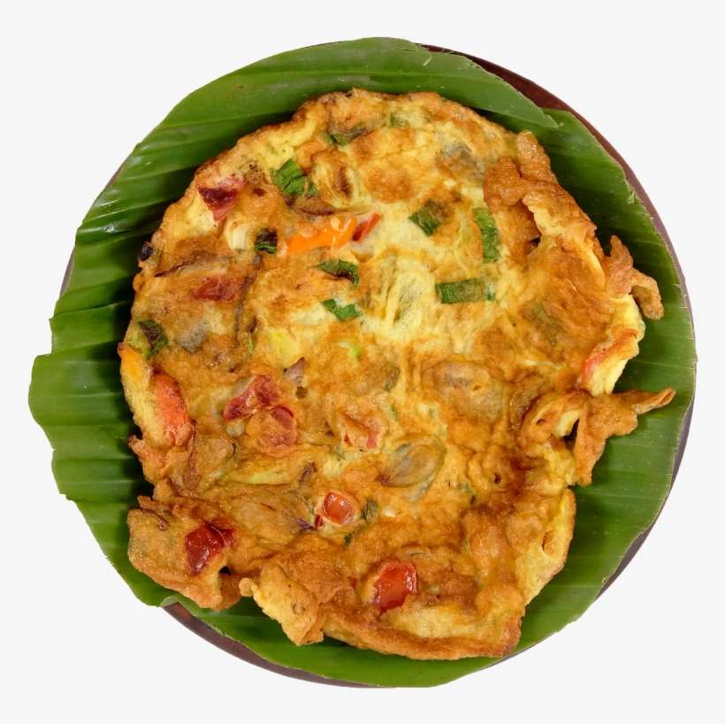 Fried Spicy Omelet - Portable Network Graphics, transparent png download