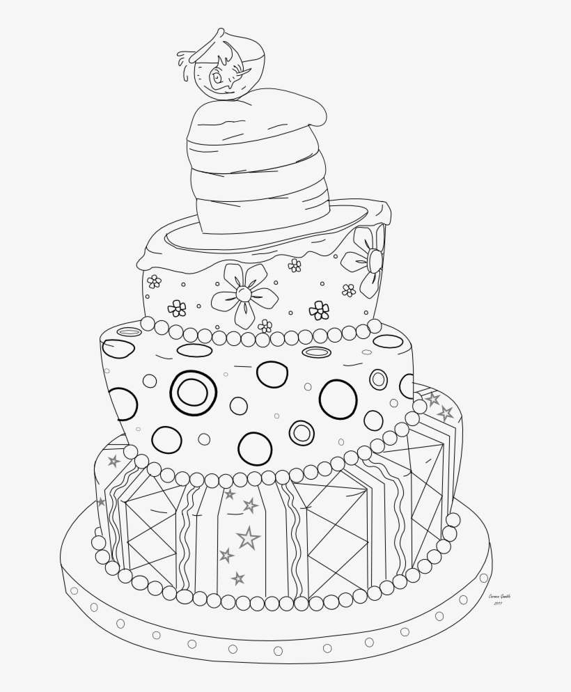 Whimsical Cake Clip Art, transparent png download