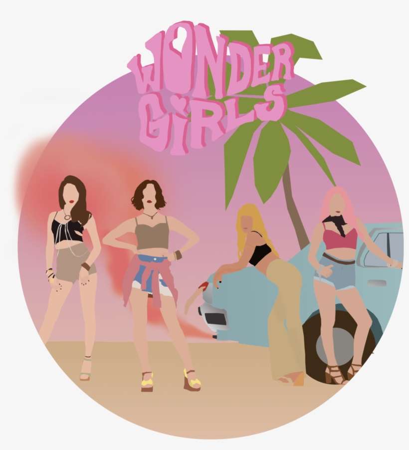 “why So Lonely” - "why So Lonely" - Wonder Girls Classic T-shirt, transparent png download