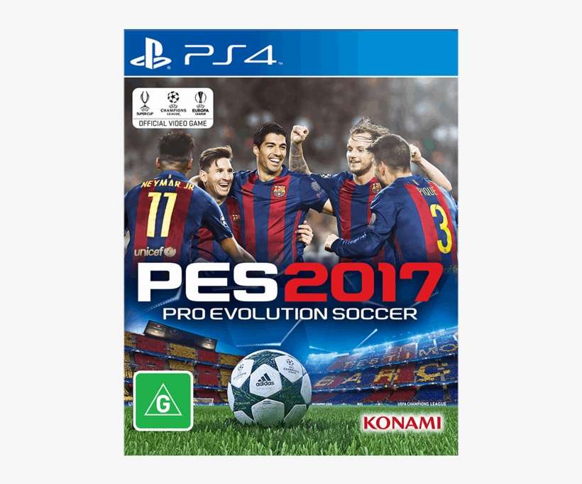 1 Of - Pro Evolution Soccer 2017 Ps4, transparent png download