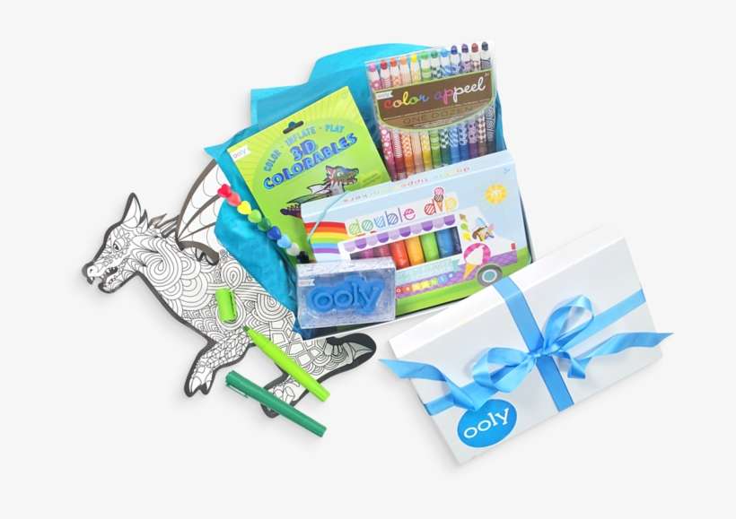 Fantastic Dragon Coloring Set - Coloring Book, transparent png download