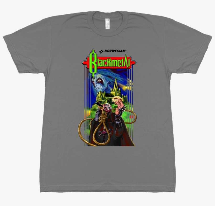 Castlevania Black Metal T-shirt - Shirt, transparent png download