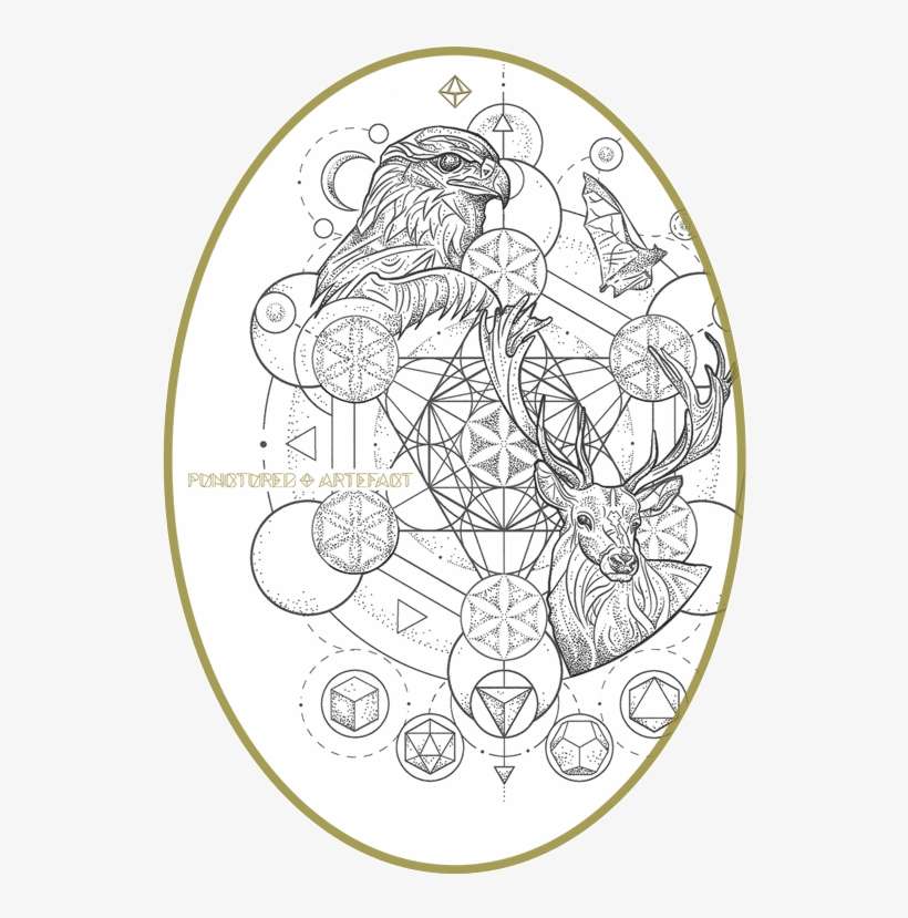The Animals Are Against A Metatron's Cube - Metatron's Cube - White, transparent png download