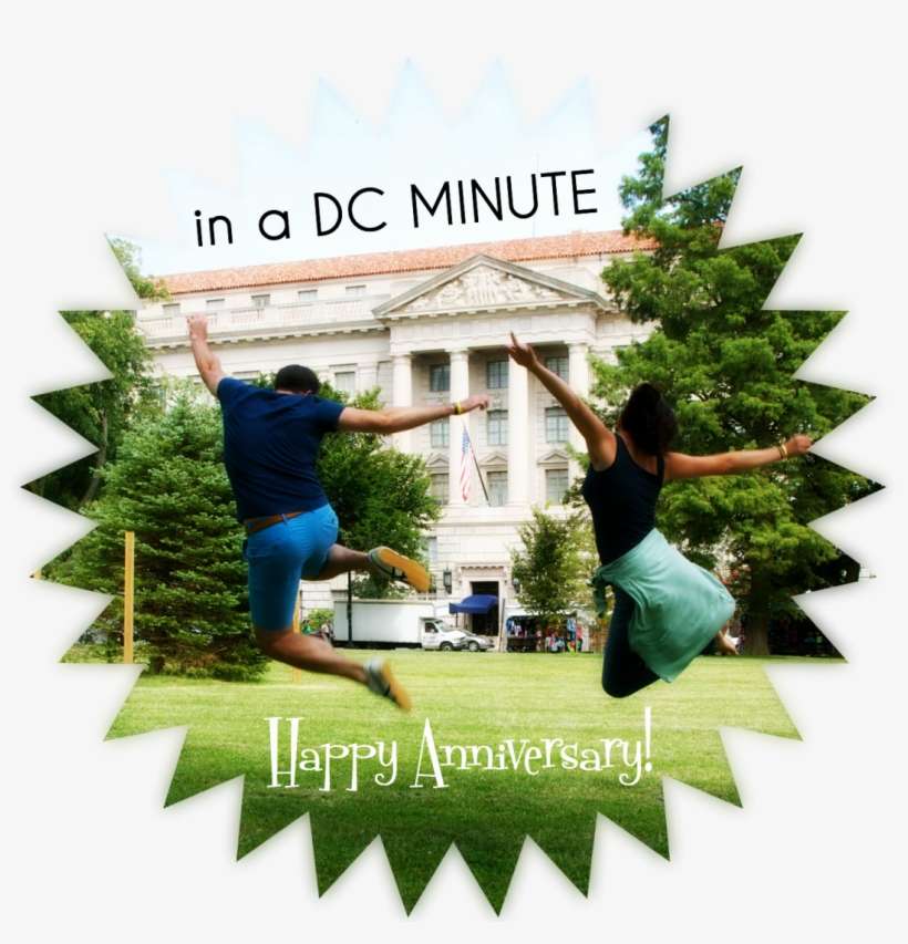 Happy 1st Anniversary, Dc Minute - Can We Make Of Cardboard Circles, transparent png download