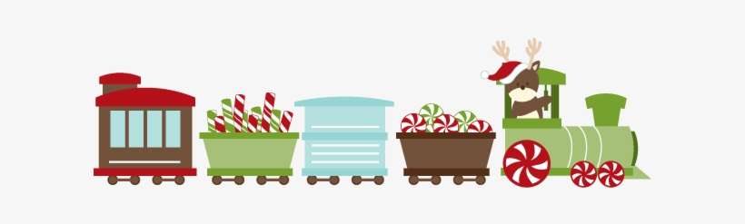 Map Overviewback To Beginning Hide Map - Christmas Train, transparent png download