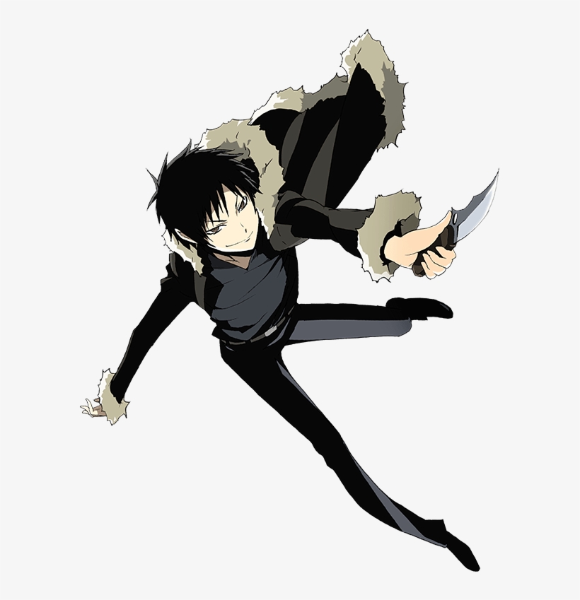 Izaya Orihara Durarara X2 - Orihara Izaya Official Art, transparent png download