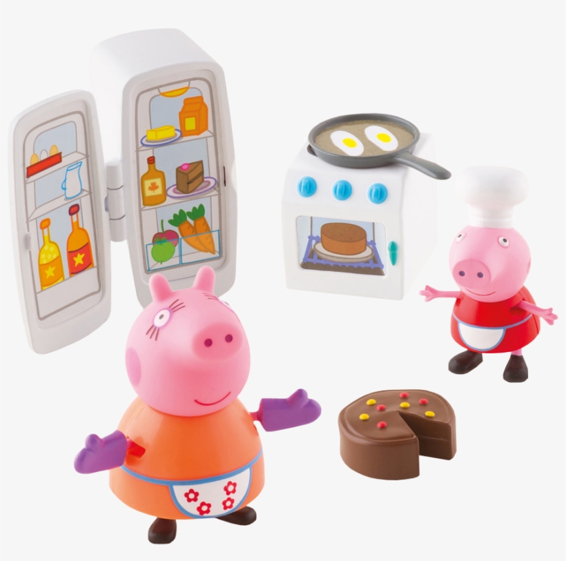 Peppa - Peppa Pig Kitchen Play Set, transparent png download