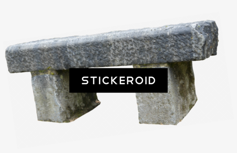 Stone And Nature Rocks Stones - Bench, transparent png download
