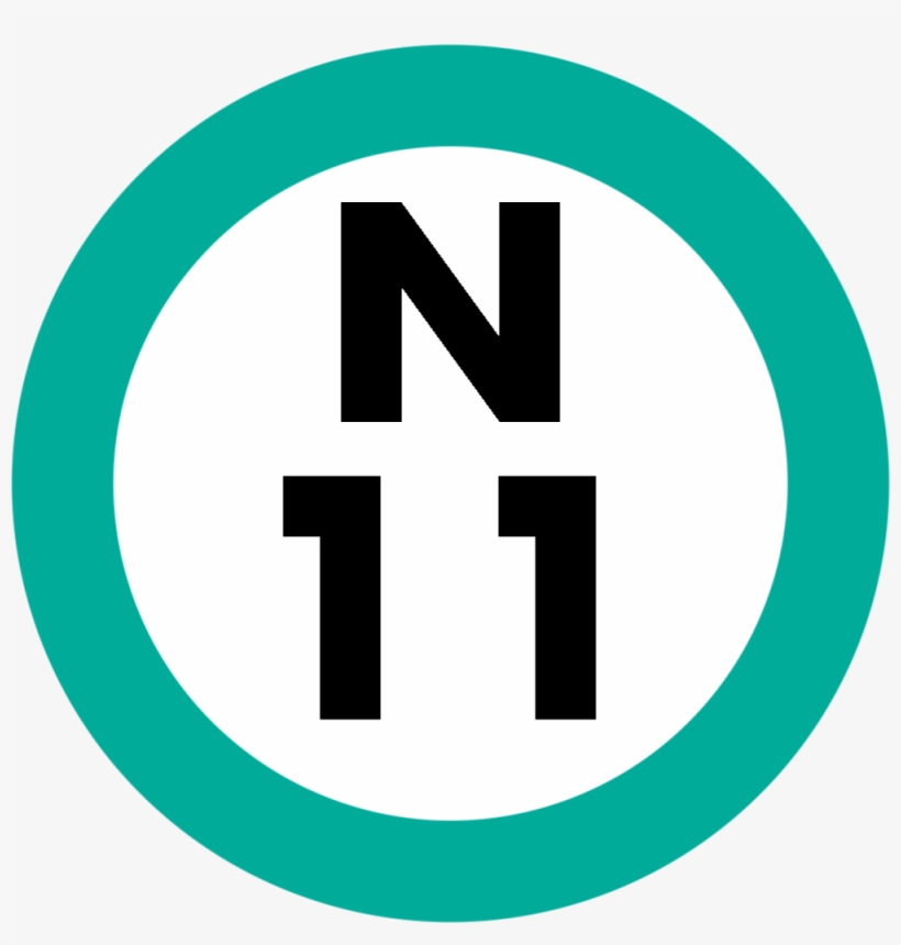 N-11 - Sign, transparent png download