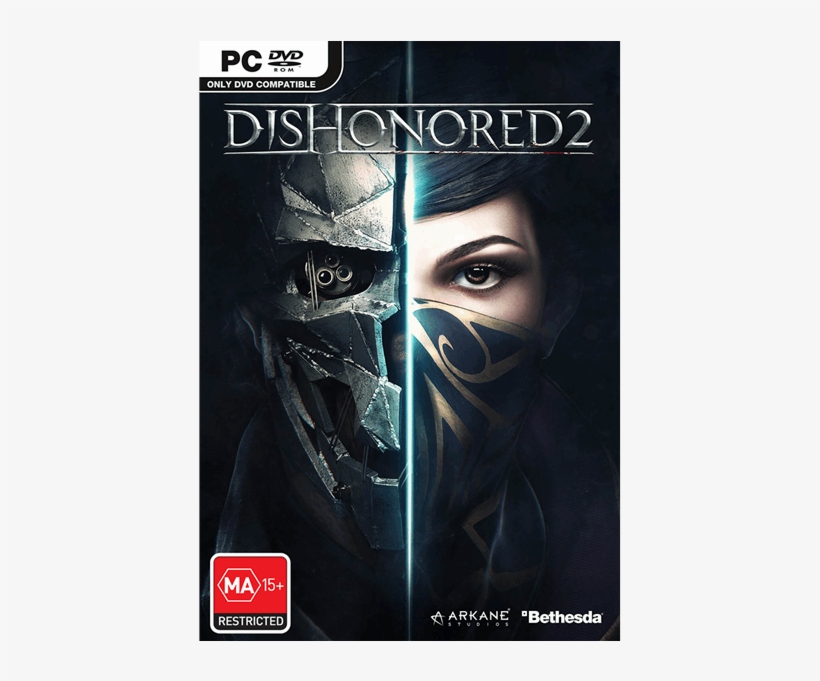 1 Of - Dishonored 2 Pc Cover, transparent png download