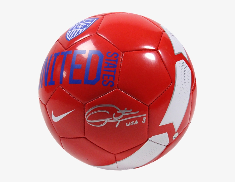 Christie Rampone Signed Red Team Usa Supporter Soccer Png Image Transparent Png Free Download On Seekpng