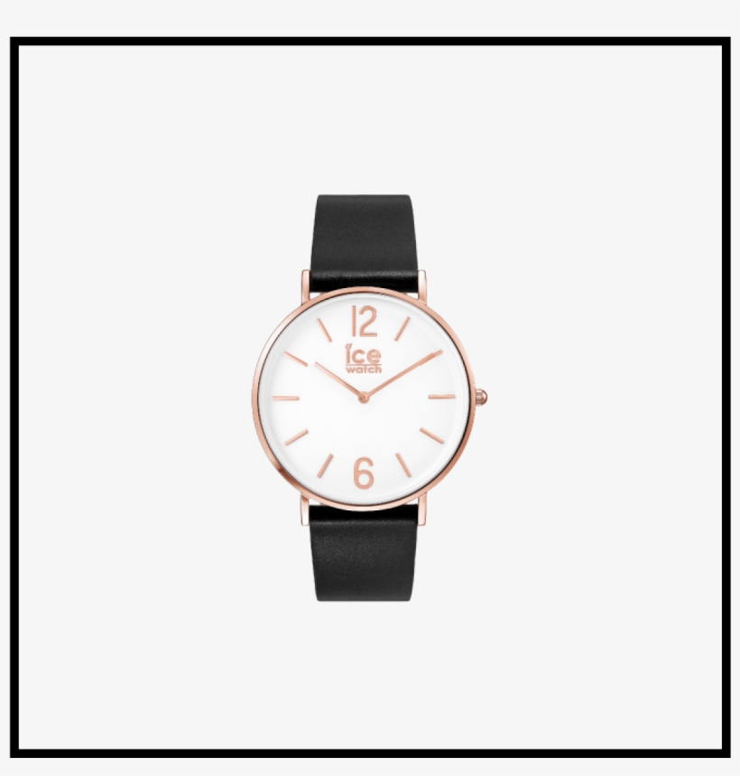 City Tanner - Black Rose-gold - Medium - 2h Size M - Ice Watch Ice-city Tanner Ct.brg.41.l.16, transparent png download