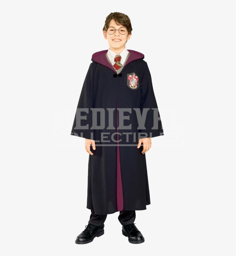 Child's Deluxe Harry Potter Robe From Harry Potter - Disfraz De Harry Potter, transparent png download