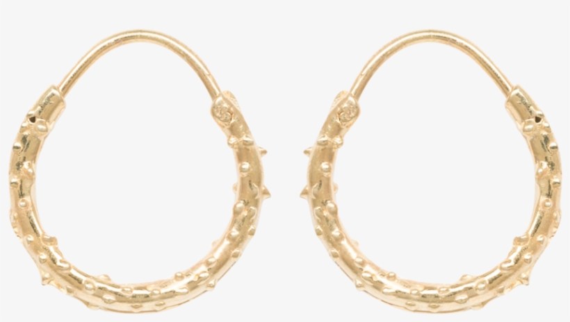 Puffer Fish Ring Earring Anna Nina Goldplated - Anna + Nina Puffer Fish Ring Earring - Silver Goldplated, transparent png download