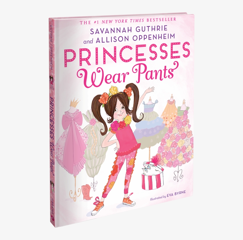 A Princess Than Wearing A Beautiful Dress - Princesses Wear Pants Book, transparent png download