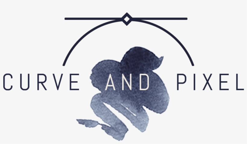 The Curve And Pixel - Pngshape Vector Frame Logo, transparent png download