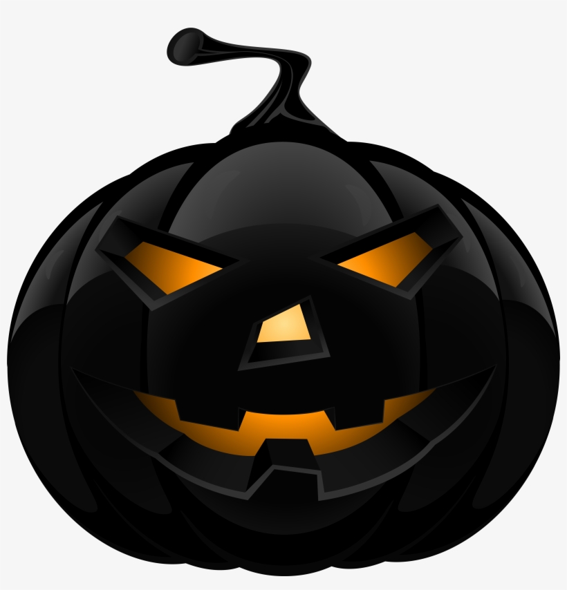 Black Pumpkin Lantern Png Clipart Image - Happy Halloween Fb Covers, transparent png download