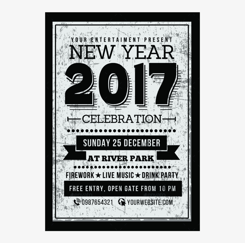 New Year 2017 Party Celebration - Party, transparent png download