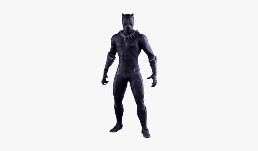 Black Panther - Black Panther - 1:6 Scale Figure, transparent png download