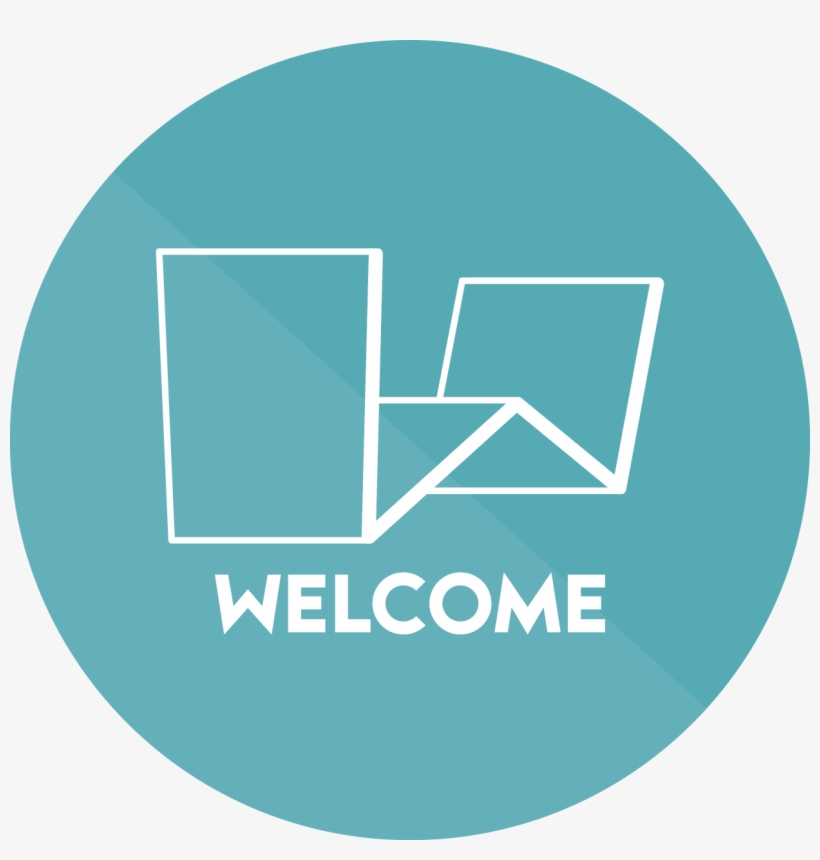 Twitter Logo Transparent Png - Welcome Icon Png Blue, transparent png download