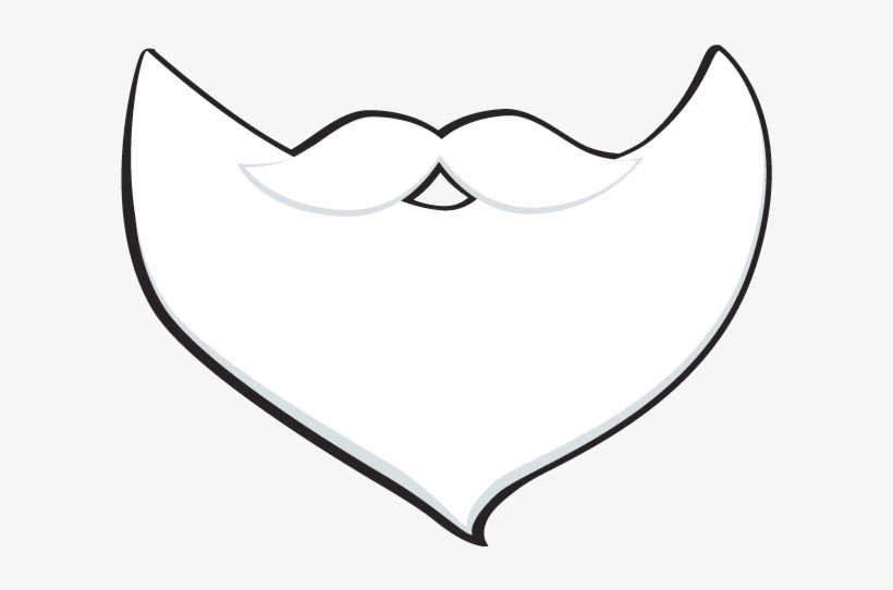 Free Icons Png - Santa Beard Clipart Png, transparent png download