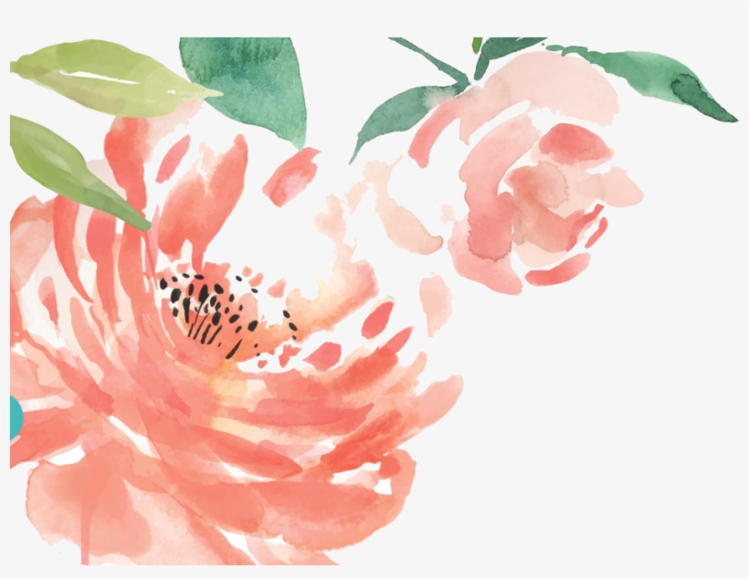 Free Watercolor Flower Wreaths And Frames - Child Dedication Invitation, transparent png download