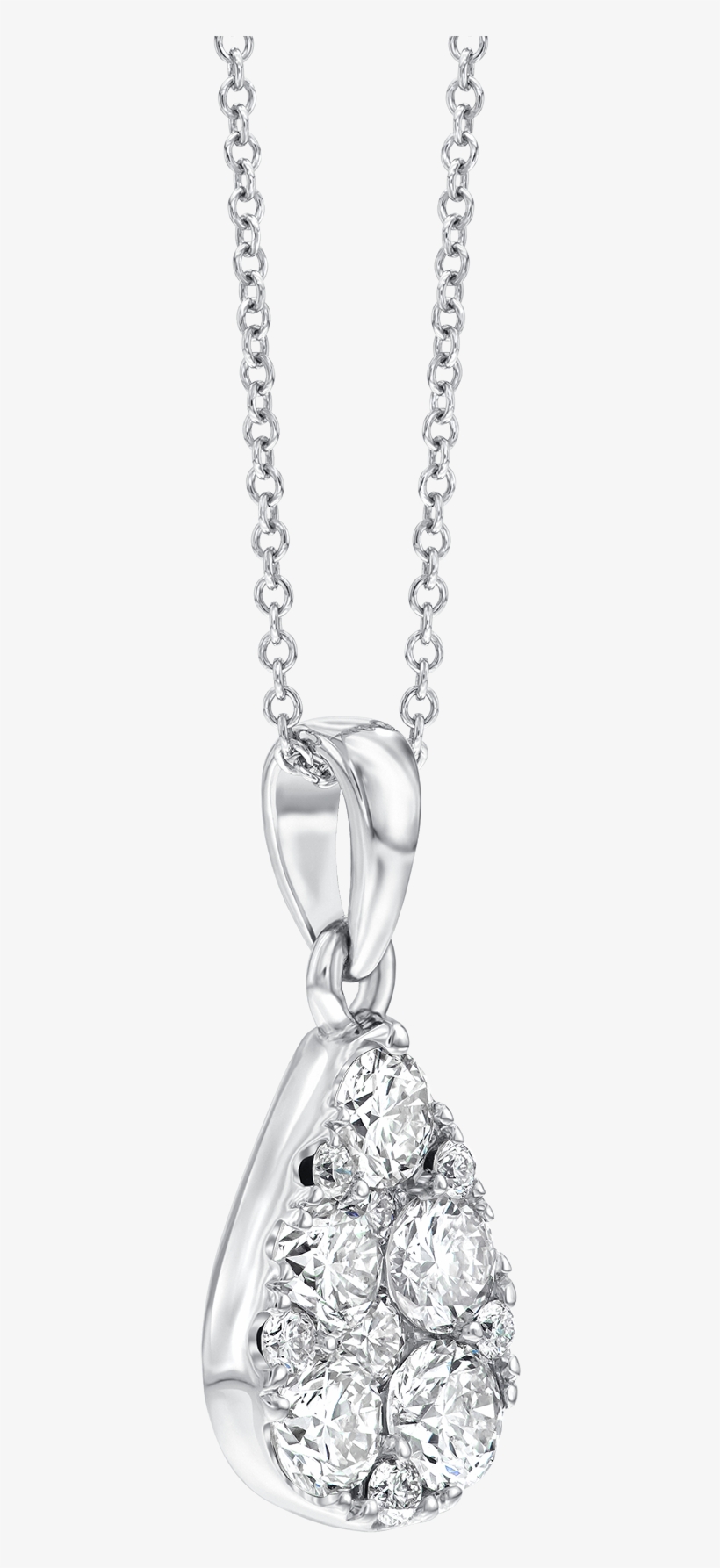 Drawn Diamonds Diamond Necklace - Brilliant, transparent png download