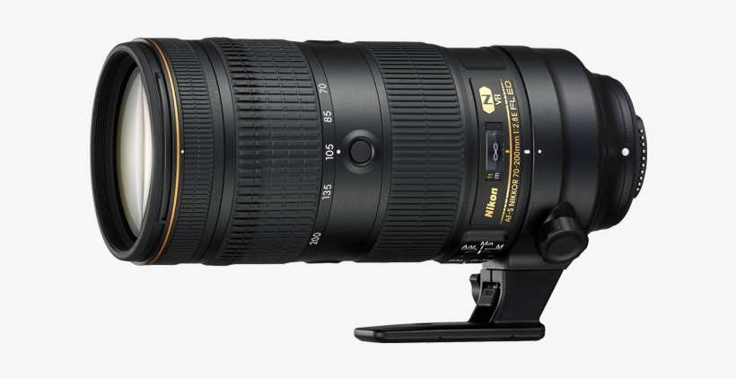 Nikon Af S Nikkor 70 200mm F/2 - Lens 70 200 Nikon, transparent png download