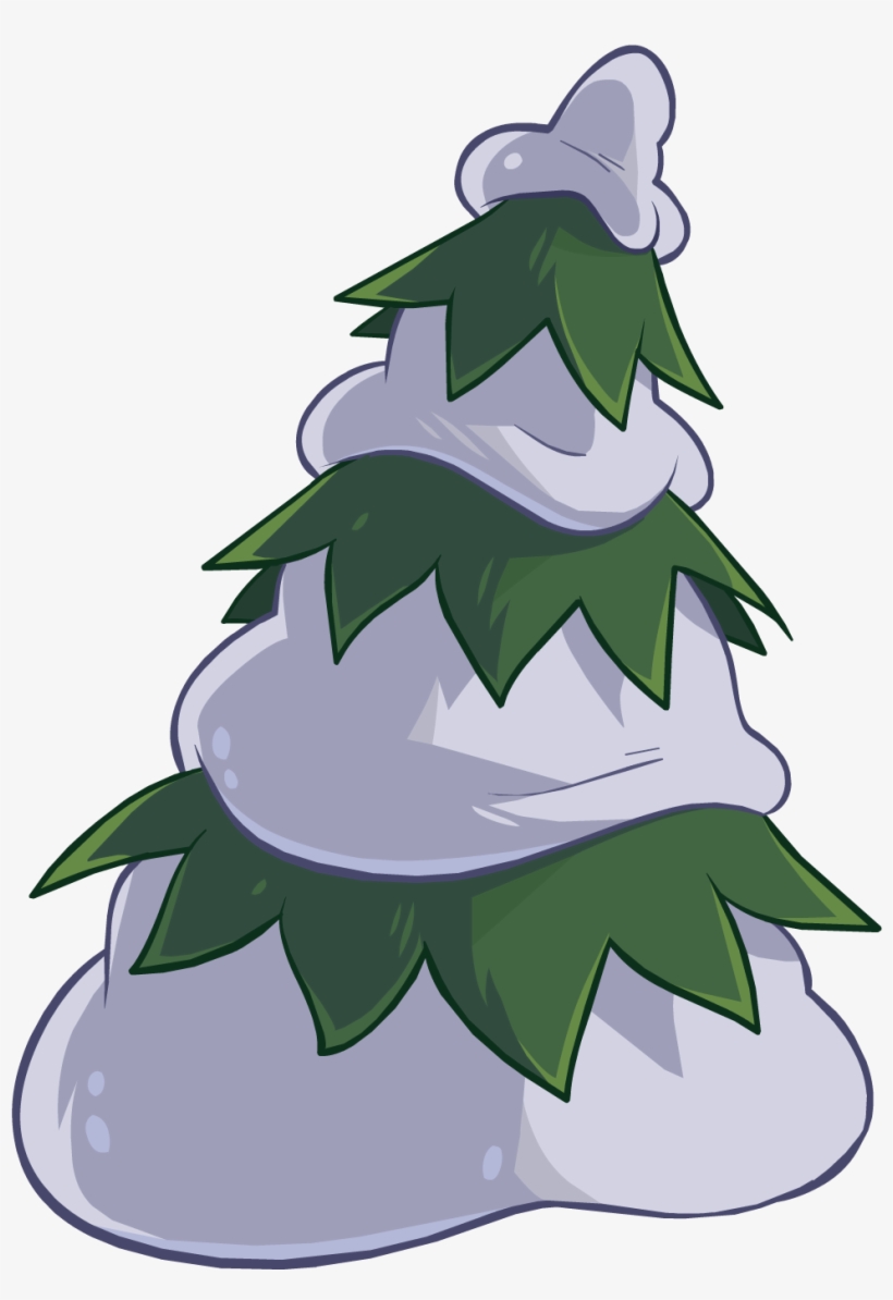 Newspaper Issue 544 Pine Tree - Club Penguin Tree Png, transparent png download
