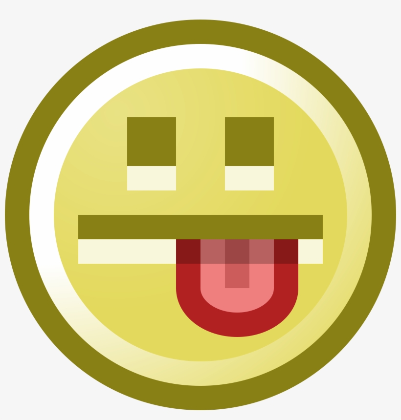 Smiley Face With Mustache And Thumbs Up - Face With Tongue Sticking Out, transparent png download