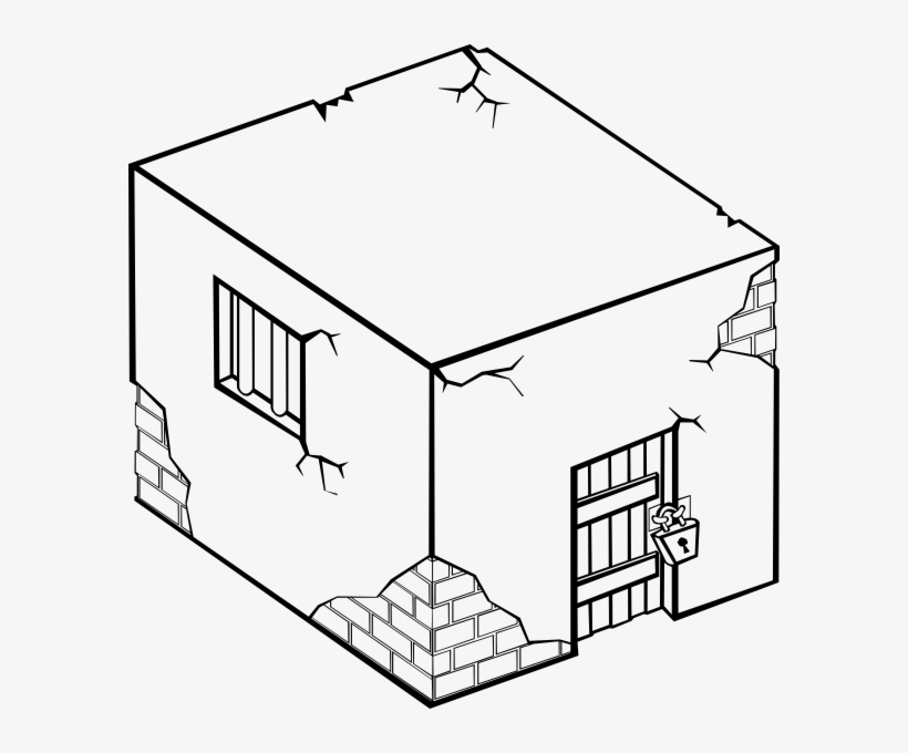 Prison Bars Clip Art - Drawing Of A Jail, transparent png download