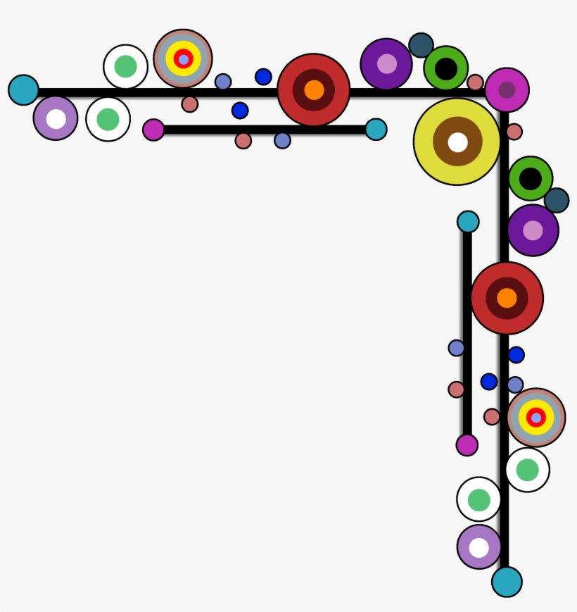 Simple Plain Retro Target Transparent Border Design Png PNG Image