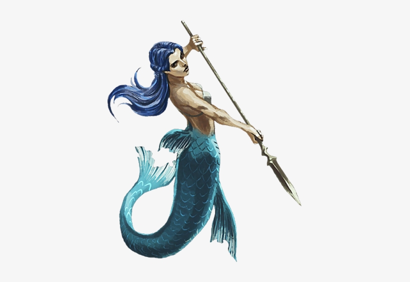 Mermaid - Png Transparent Mermaid Png, transparent png download