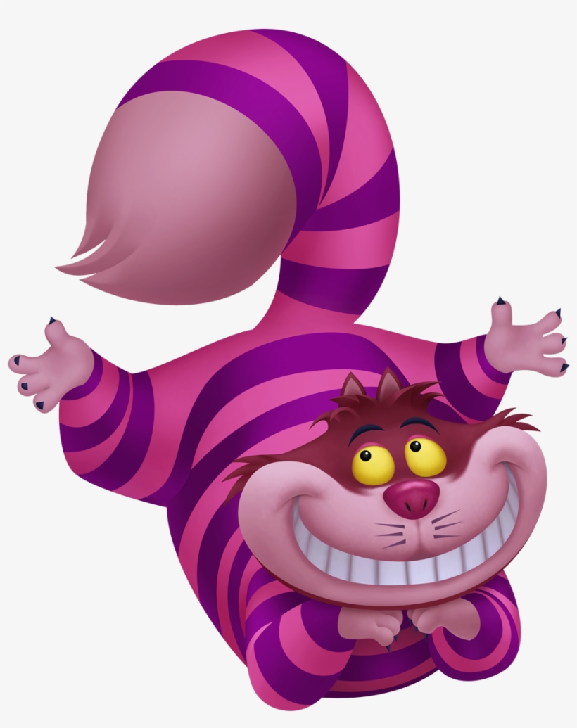Cheshire Cat Transparent Png - Stregatto Alice Nel Paese Delle Meraviglie, transparent png download