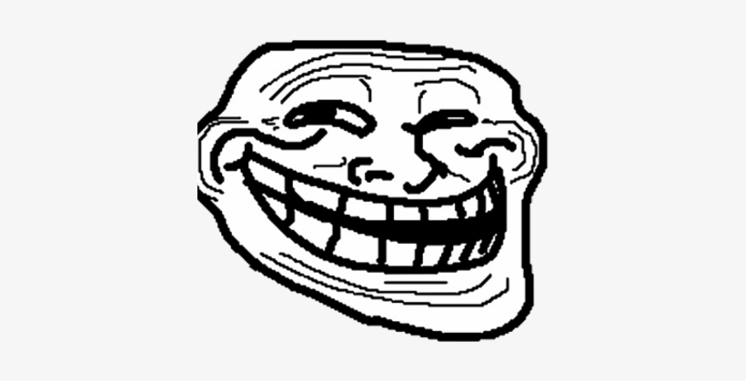 Troll Face Jr - Black Mirror Meme Face, transparent png download