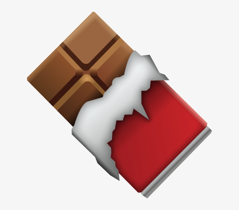 Download Ai File - Chocolate Bar Emoji Png, transparent png download