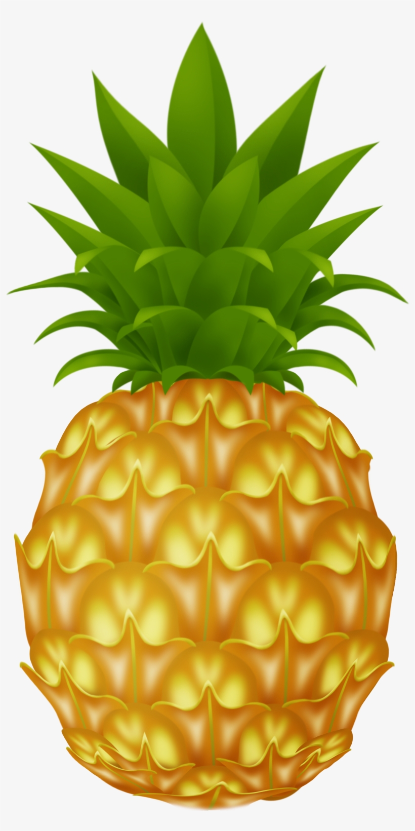 Free Png Pineapple Png Images Transparent - Cartoon Pineapple Png, transparent png download