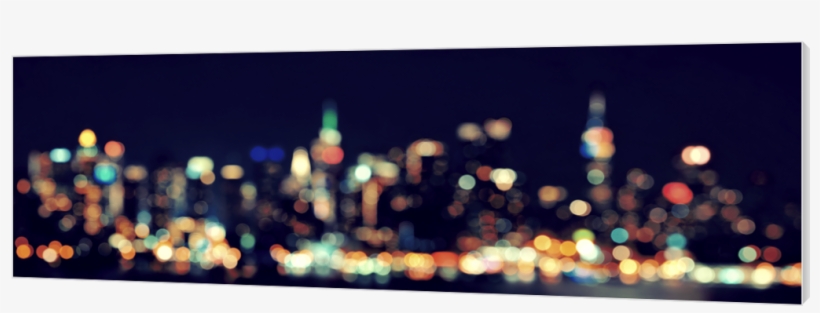 Midtown Manhattan Bokeh - Benjamin Parker Galleries 'city Lights' Photographic, transparent png download