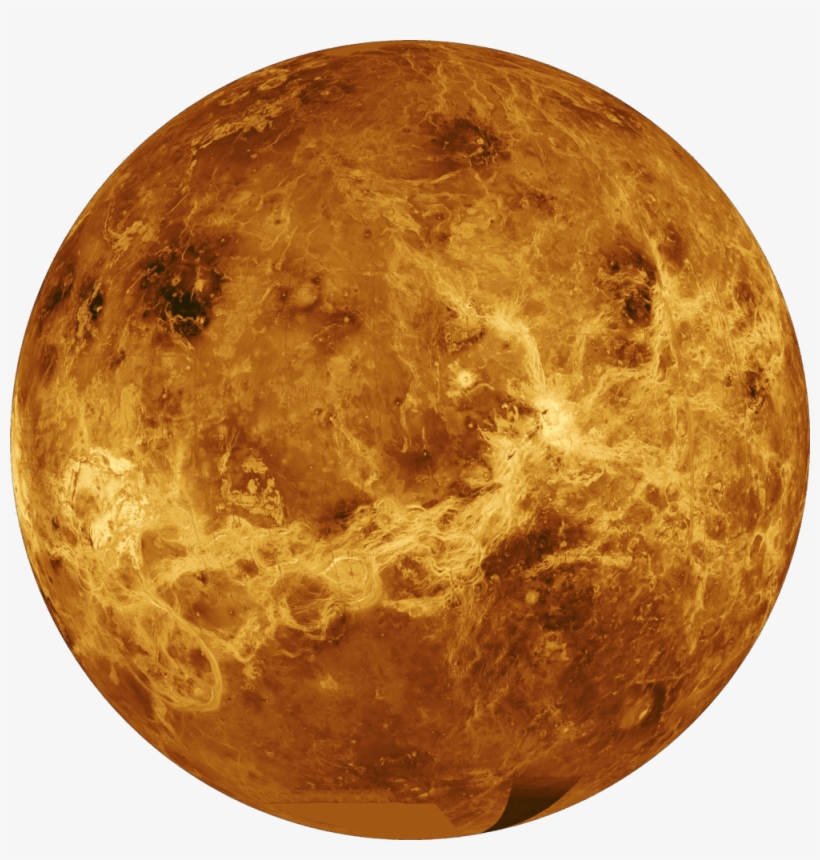 Space Planet Png Transparent - Venus Planet Png, transparent png download