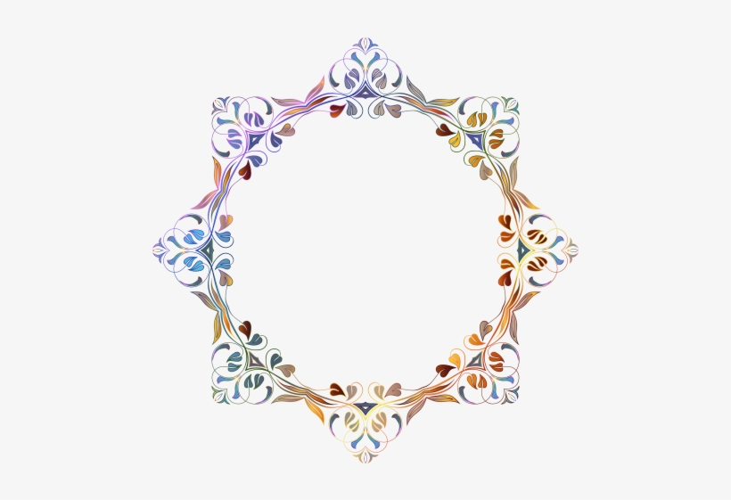 Floral Border Png Transparent Image - Floral Border Png Transparent, transparent png download