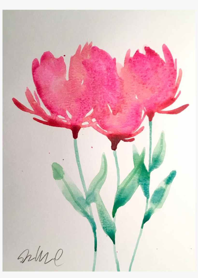 Tulip Transparent Watercolor Clip Art Transparent - Watercolor Painting, transparent png download