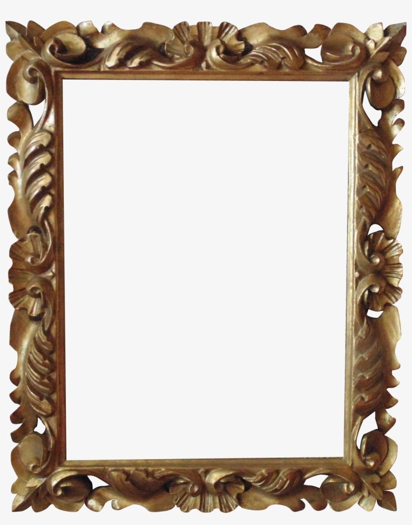 Download Golden Mirror Frame Png Picture - Mirror Frame Png ...