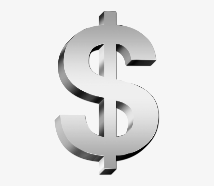 Dollar Png Transparent Image - Gold Dollar Sign Png, transparent png download